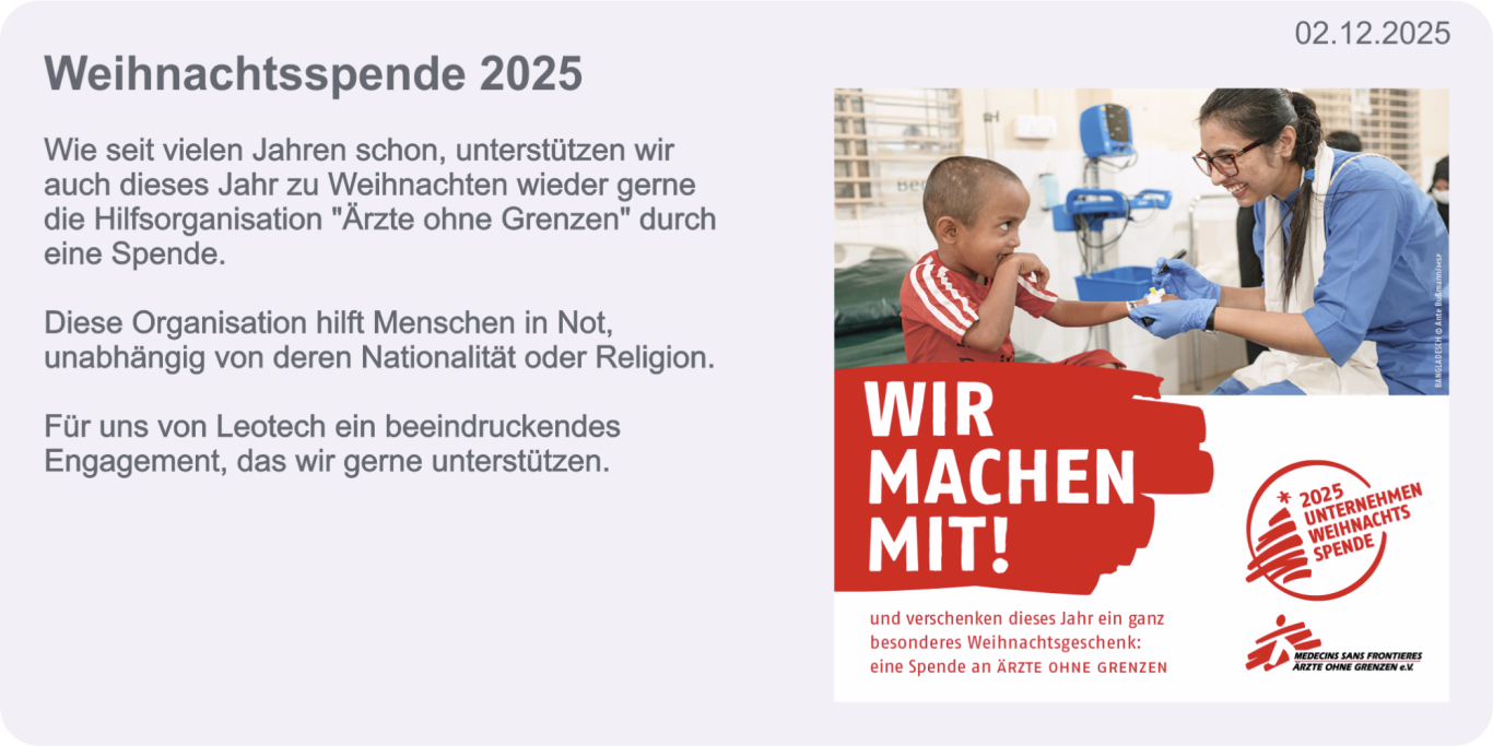 Weihnachtsspende 2025